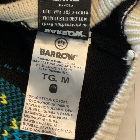 BARROW Official Crochet- panel crop top w/ Logo's size M - Picture 5 of 6